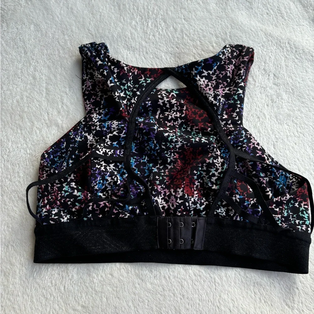 Free people Twist Pointe Strappy Printed Bra
